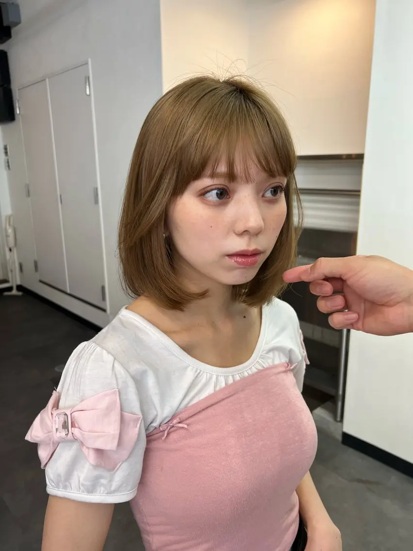 ショート ショートカット募集/ モカのヘアスタイル