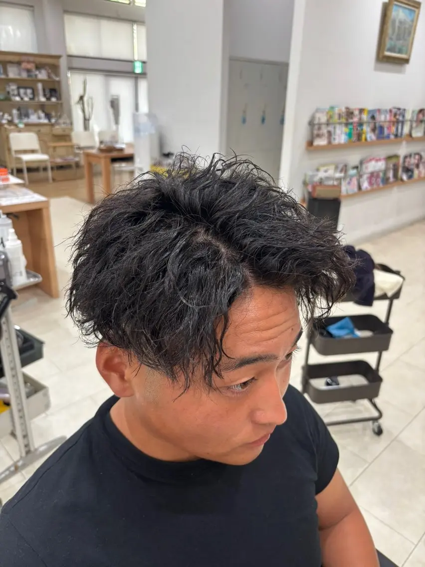 メンズ フェードカット 垣村 艶樹のヘアスタイル