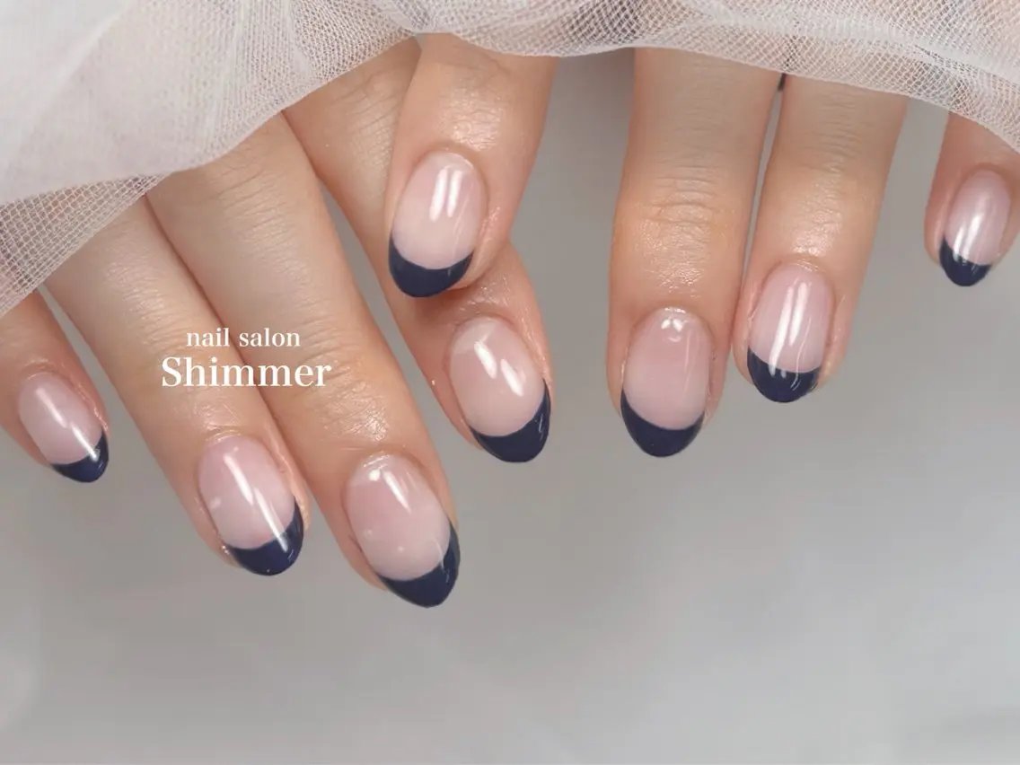 ネイル ハンドネイル Shimmer Risaのネイルデザイン