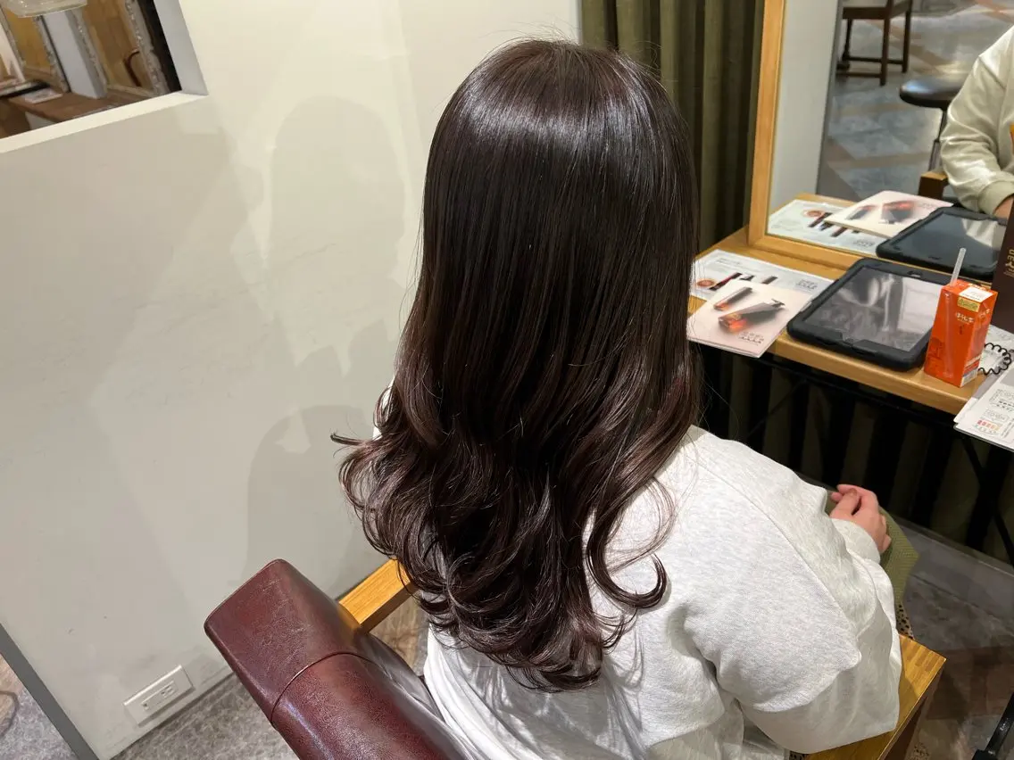 ロング 韓国スタイル🇰🇷 annaのヘアスタイル