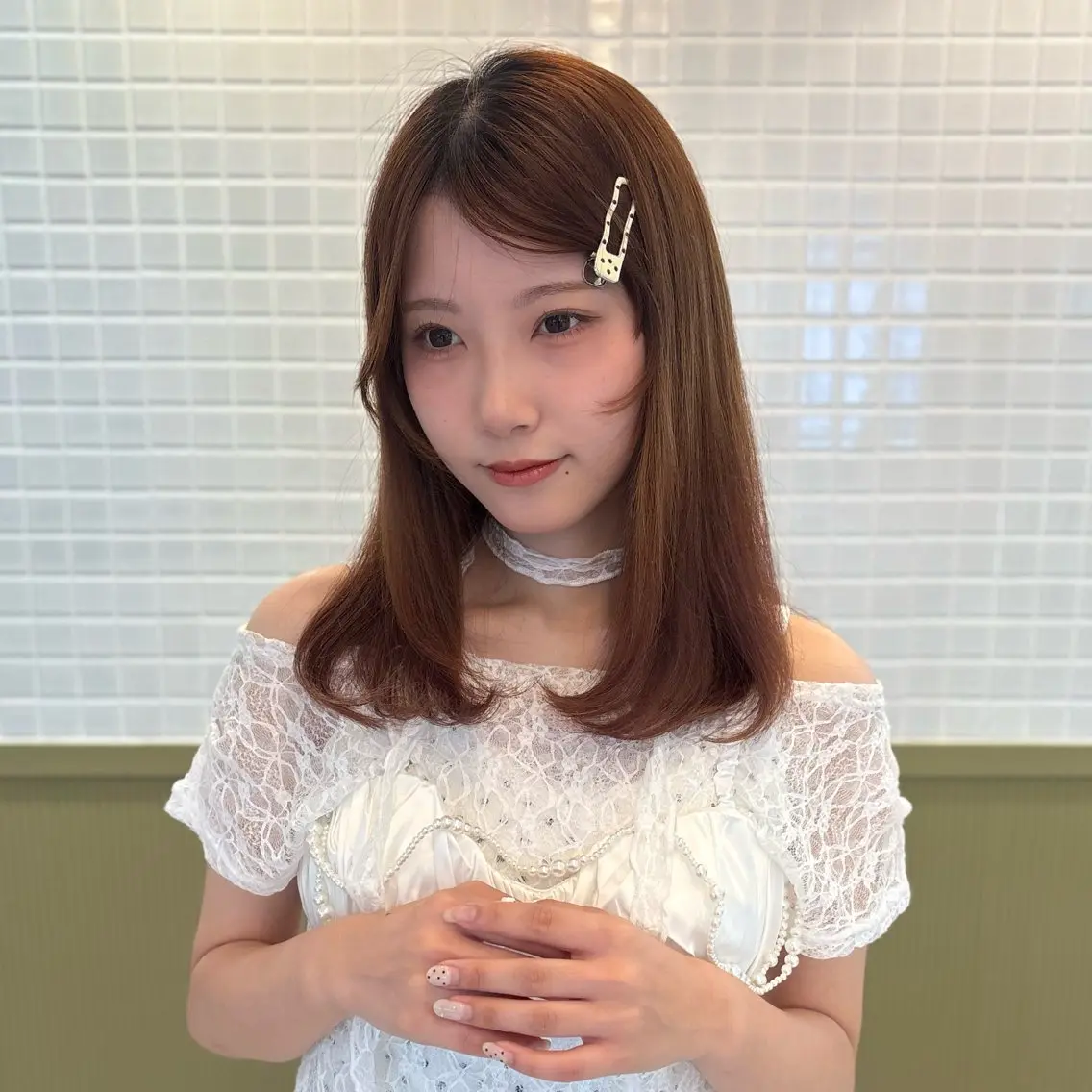 セミロング カット ☕️NOA / レイヤーカット🍮のヘアスタイル