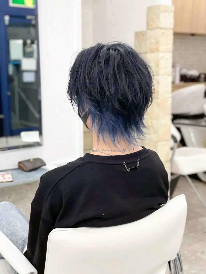 メンズ メンズウルフカット ウルフカット 🍀メンズ特化型🍀 渡邉太耀のヘアスタイル