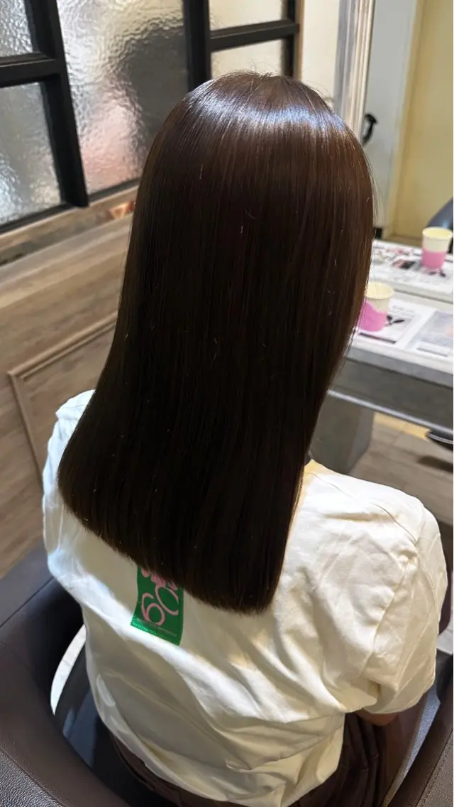 ミディアム ヘアカラー カラーモデル募集中 🧚UKU 🧚のヘアスタイル