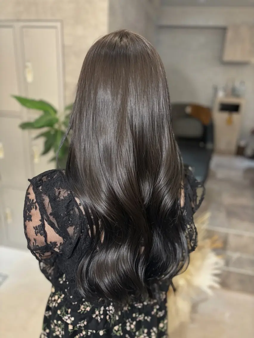 【🍀︎モデル様募集🍀︎】透明感カラー🪽+BYKARTE 髪質改善Shampoo & Treatment🫧の写真