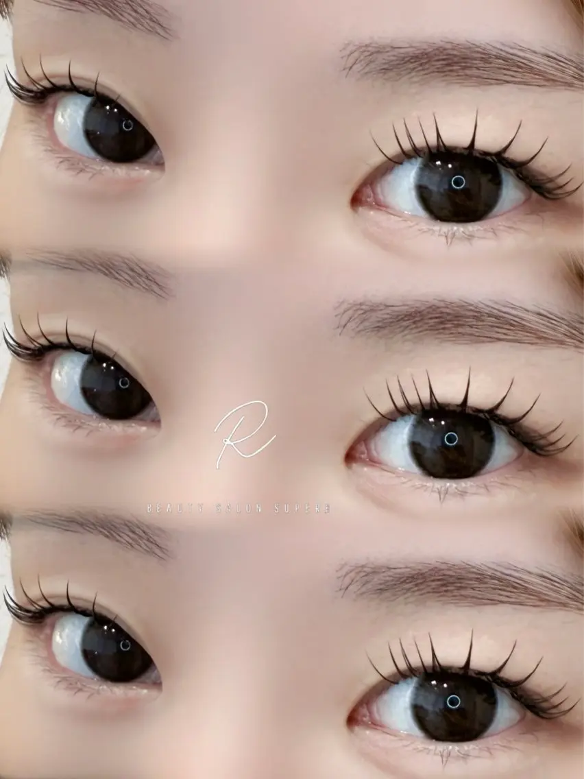 マツエク・マツパ WHITE EYE YUINAのマツエク・マツパデザイン