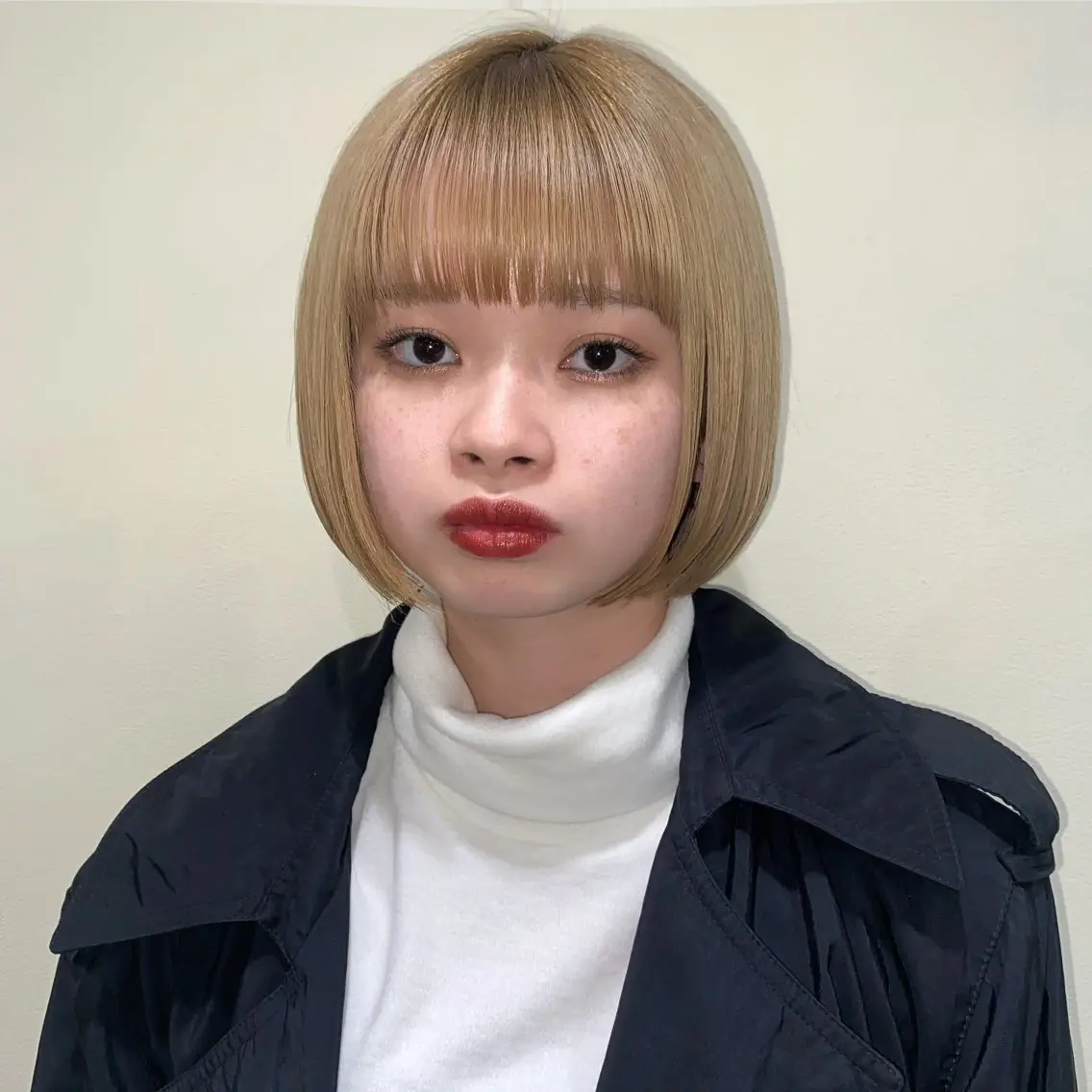 ショート ボブ レイヤー🎶似合わせ パーマ🎀ナナコのヘアスタイル