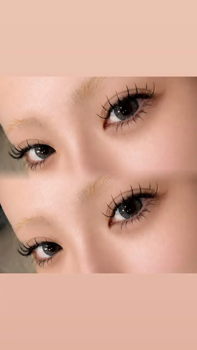 🎀LED上下エクステ 上120本×下30本｜自然盛れeye✨の写真