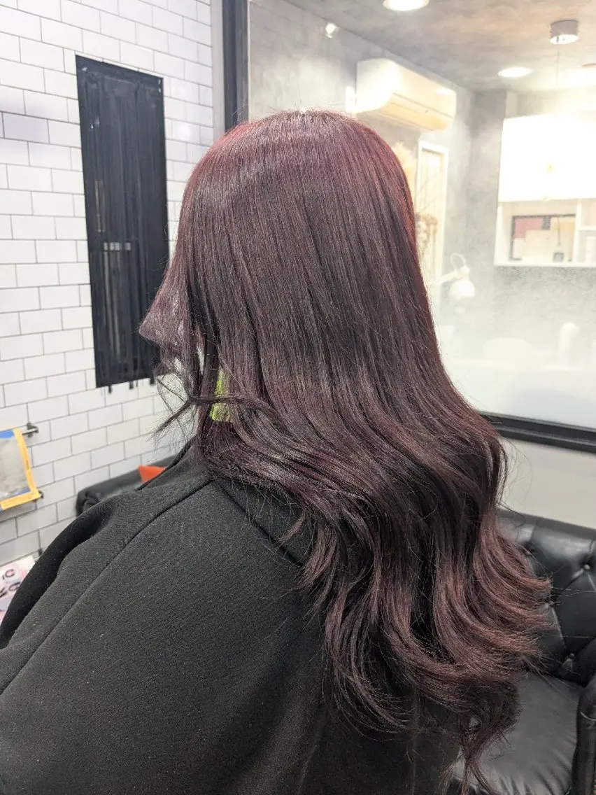 カラー 多田 遥香のヘアスタイル
