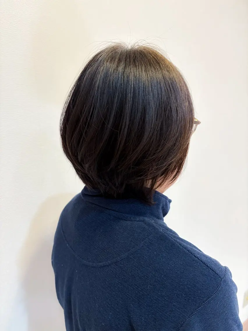 ミディアム ボブ 石平 暖のヘアスタイル