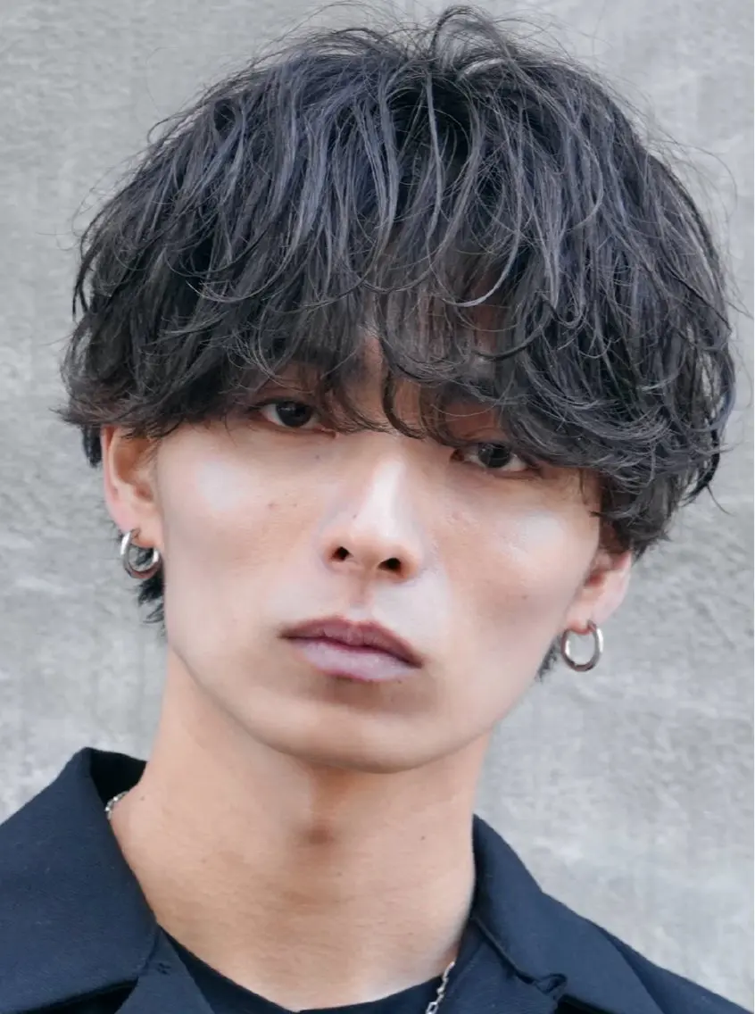 パーマ メンズ メンズパーマ カット パーマ 初パーマ支持率◎松田 優斗のヘアスタイル