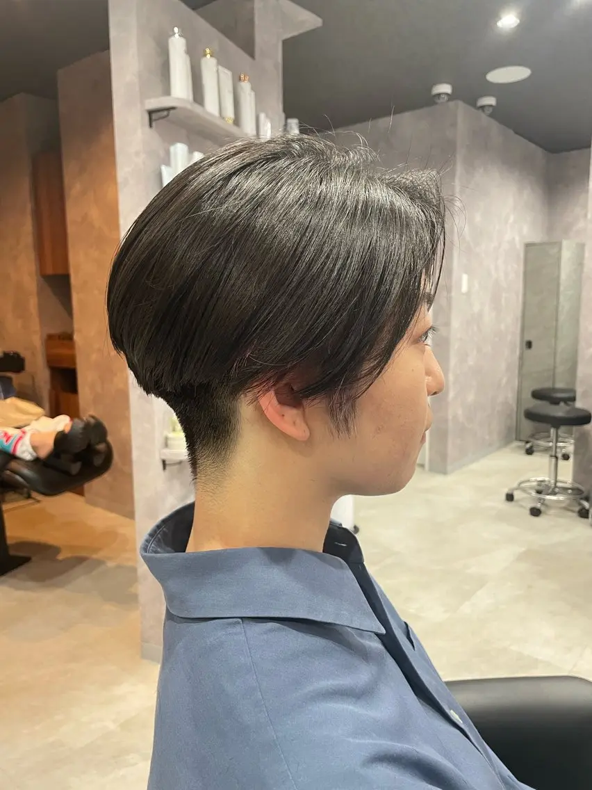 ショート ハンサムショート ショートヘア 刈り上げ ✨中野✨髪質改善✨ 野口虎剛のヘアスタイル