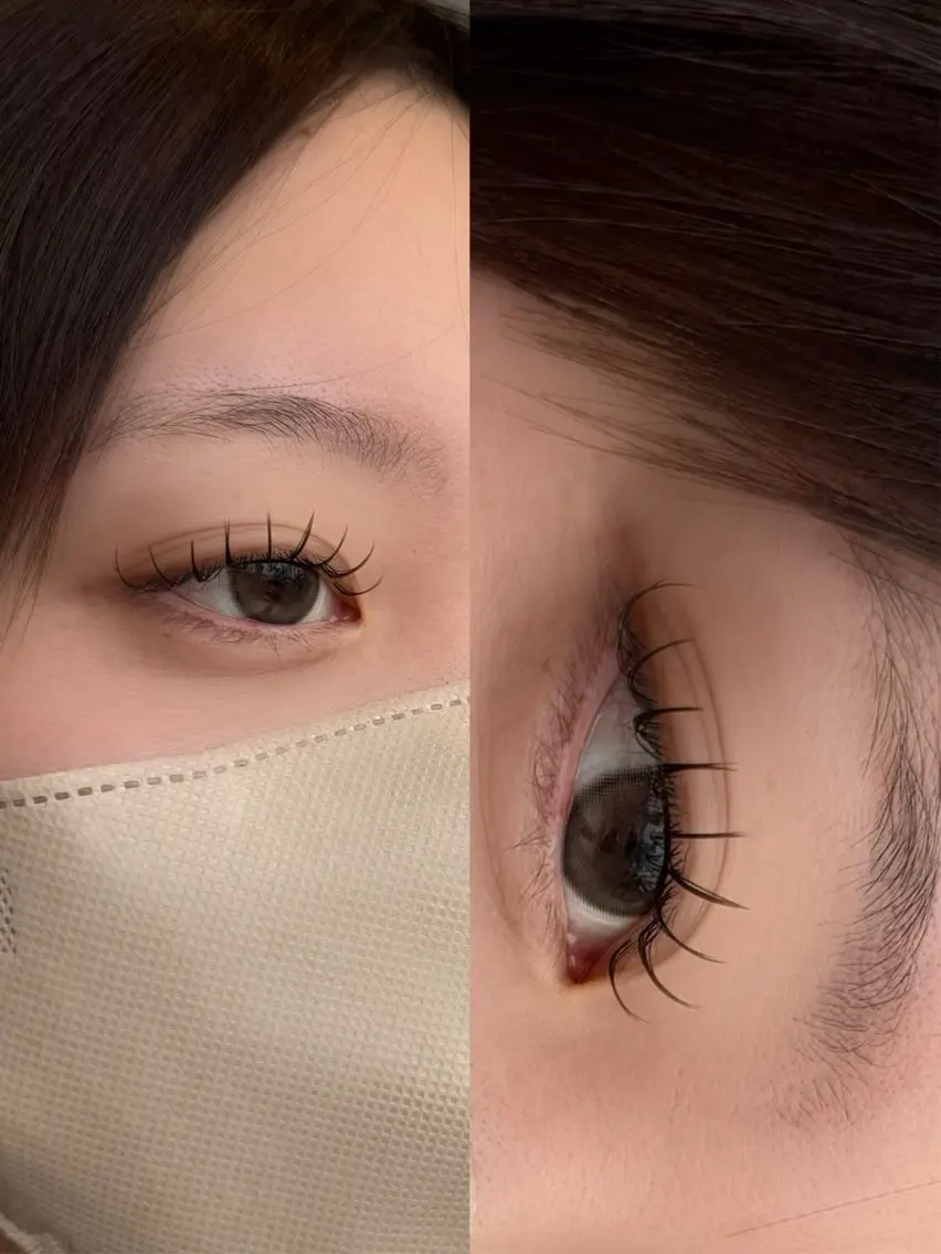 マツエク・マツパ Cカール マツエク 太田 栞亜の眉毛・アイブロウイメージ