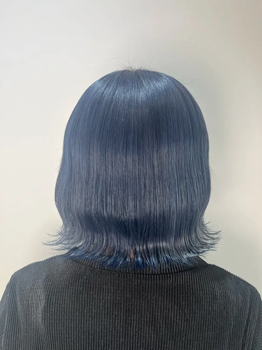 ミディアム ブリーチカラー特化 美容師/𝕐𝕌𝕀のヘアスタイル