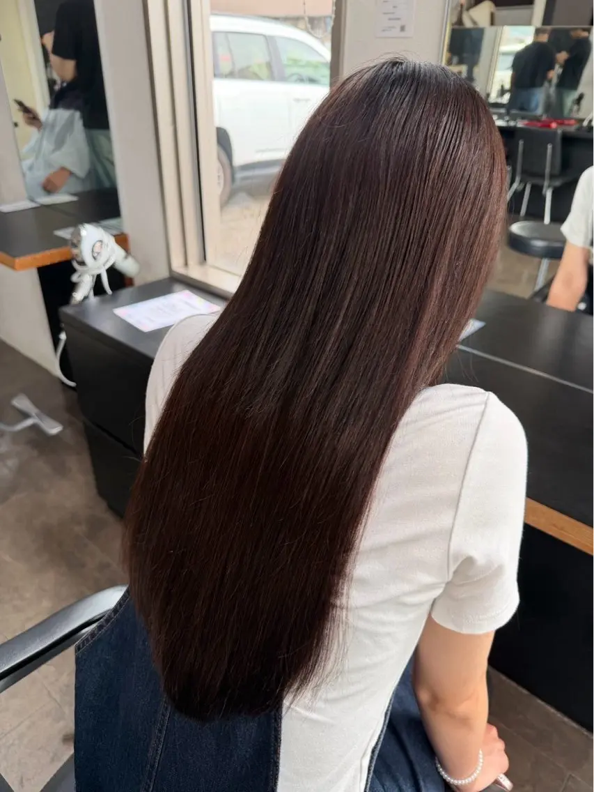 ロング エクステ 中谷 あずみのヘアスタイル