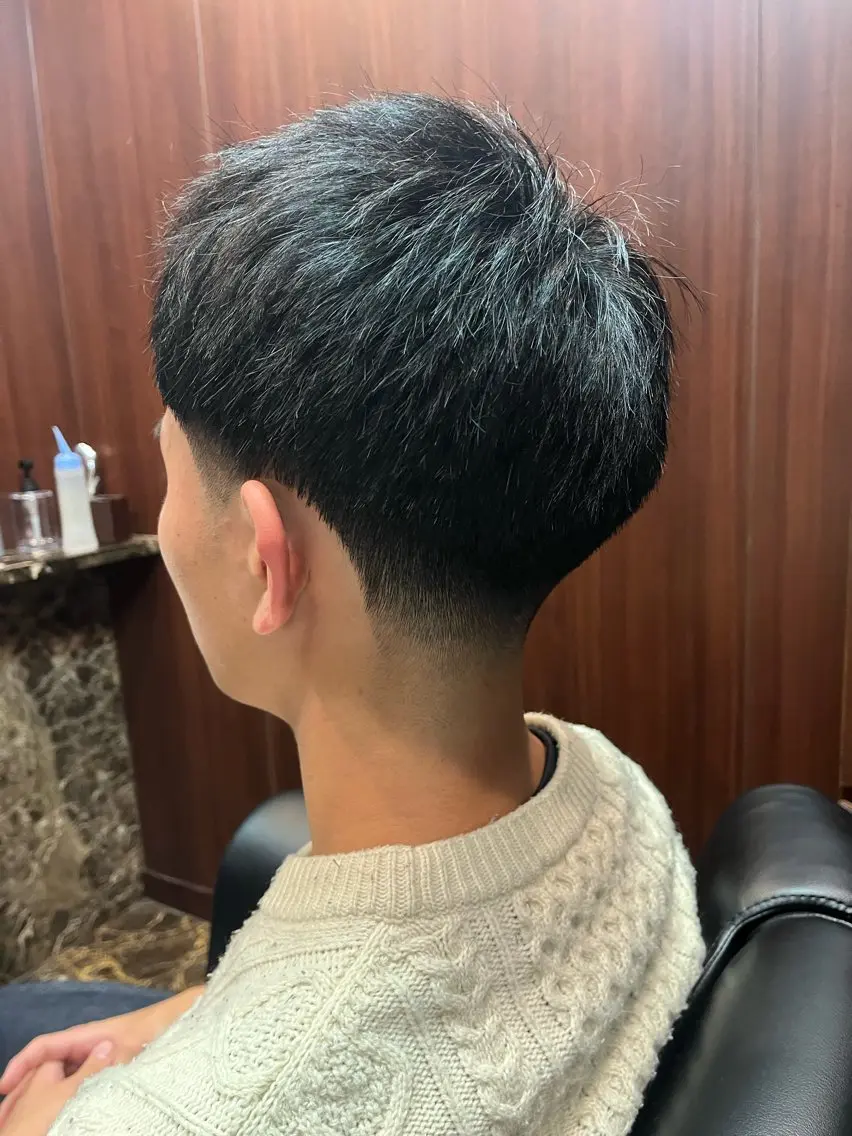 メンズ フェードカット 萩原 青空のヘアスタイル