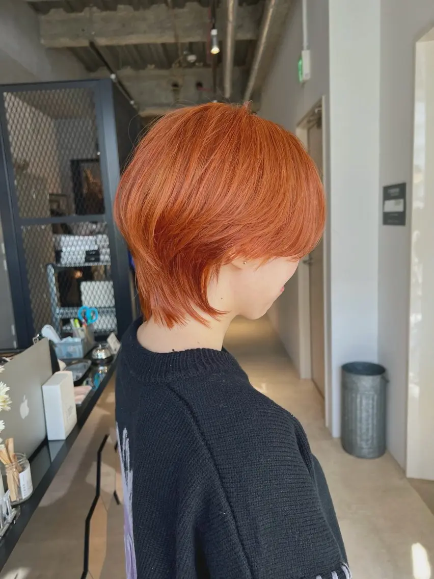 ショート カット ヘアカラー 大澤 叶方のヘアスタイル