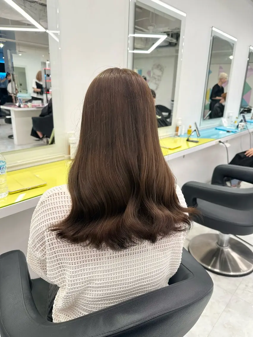 セミロング カラー ヘアアレンジ メンズ ヘアカラー トリートメント ヘッドスパ ヘアセット 🌈トレンドヘア 🌈WATARU🌈のヘアスタイル