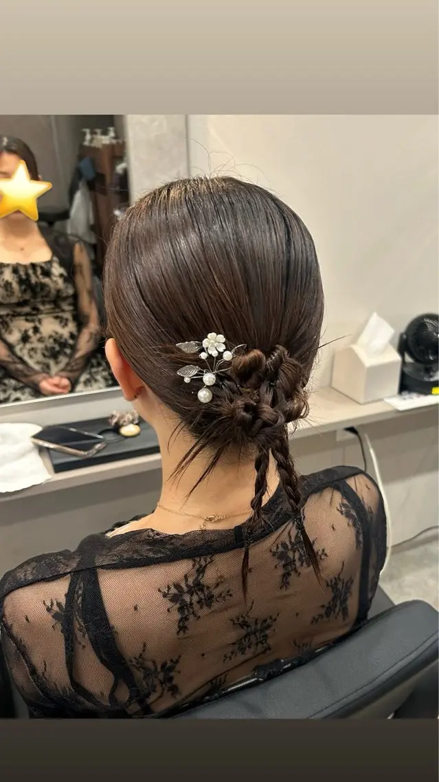 久保山 友奈のヘアスタイル