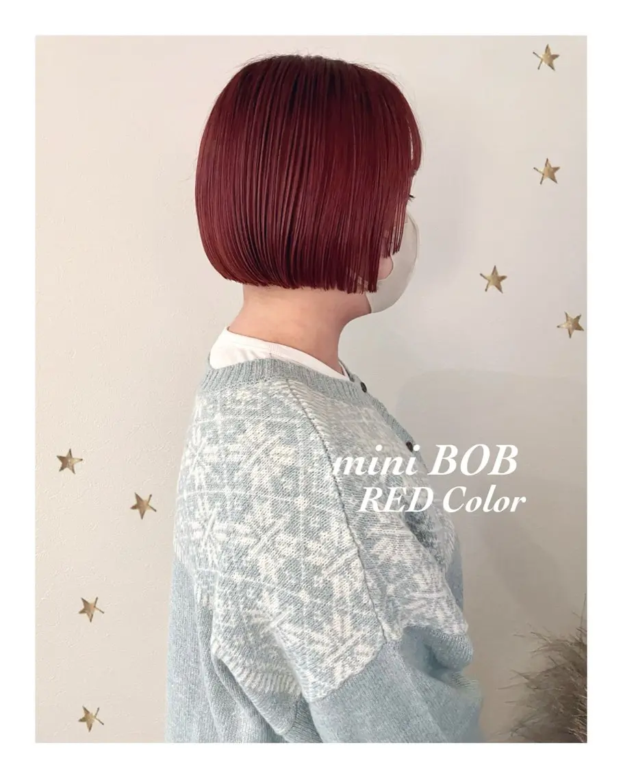 ショート カラー カット ヘアカラー 市川 千夏のヘアスタイル