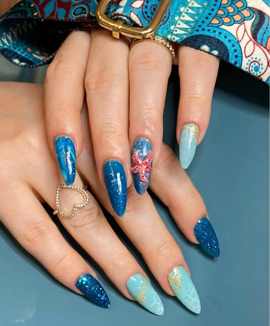 ロング ✨AiNail💅 ✨高幡不動NEW ✨のネイルデザイン