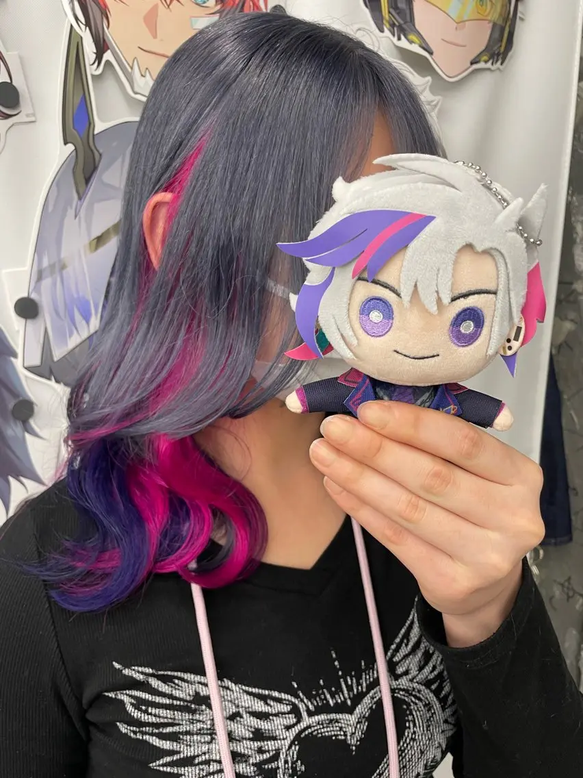 ロング カラー ヘアカラー トリートメント インナーカラー 推し ブリーチ 髪質改善のヘアスタイル