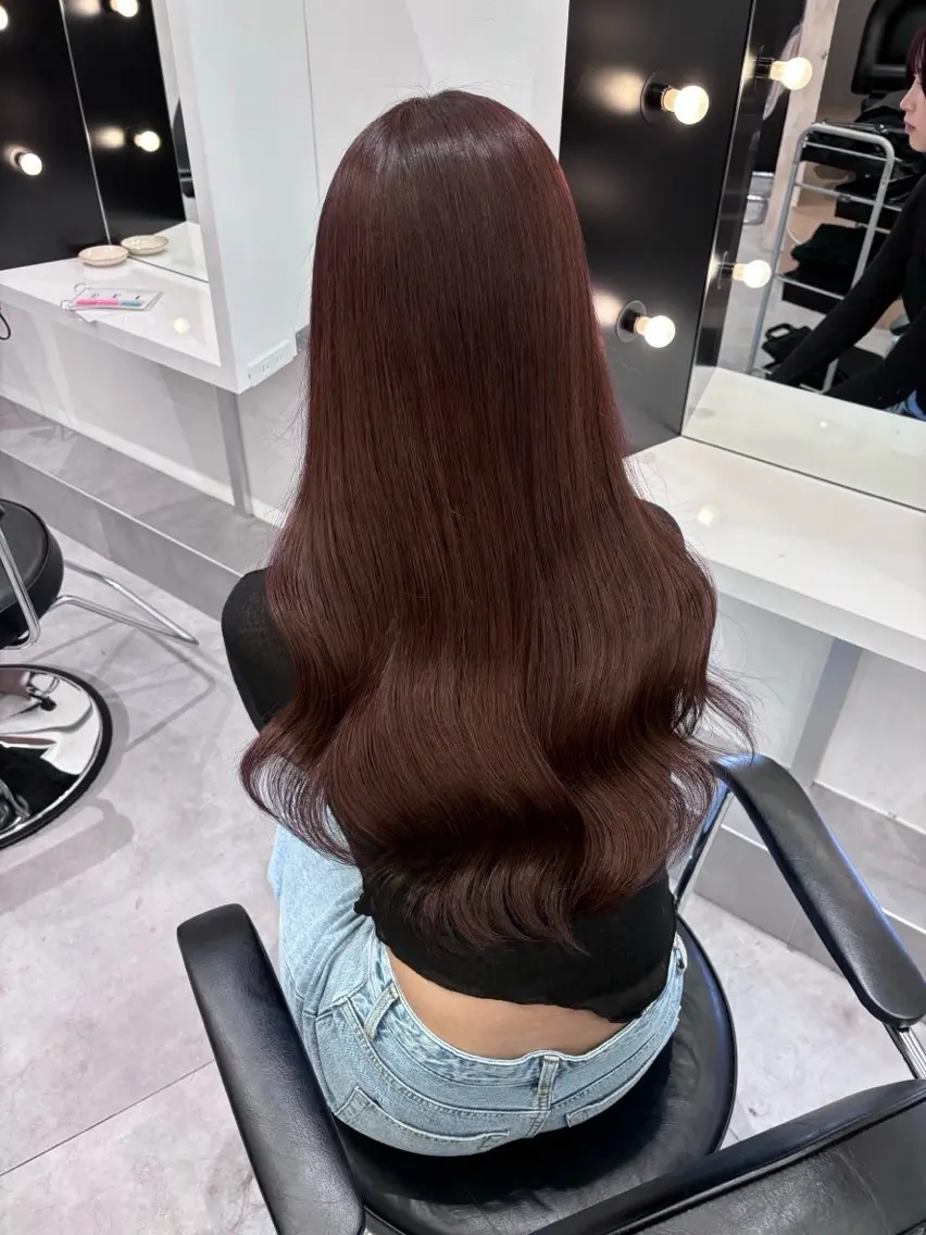 ロング ヘアカラー yuka♡/ショート カット/暖色カラーのヘアスタイル