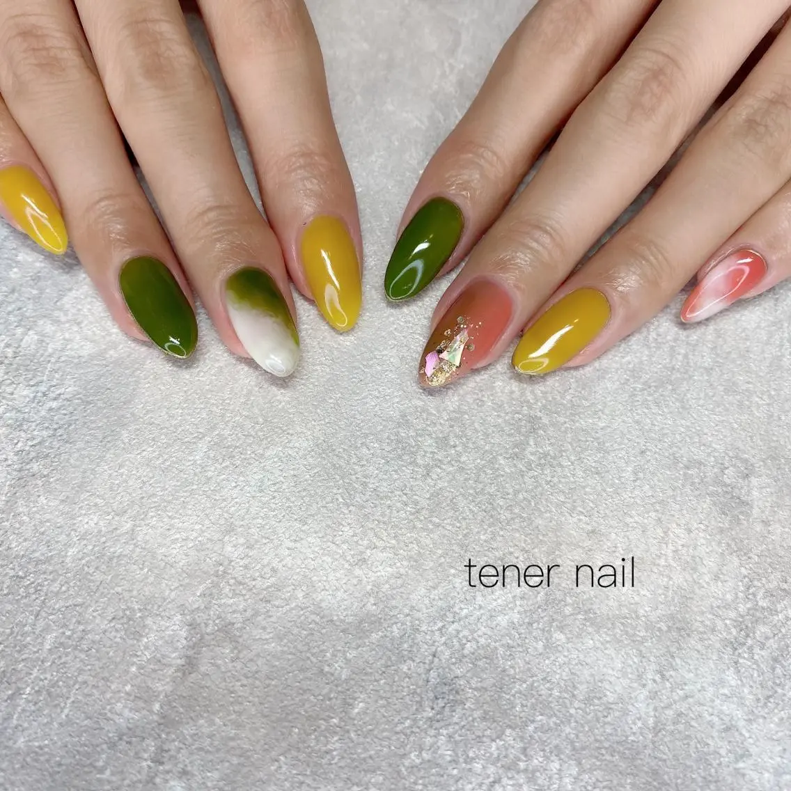 ネイル ニュアンスネイル テネルネイル tener nailのネイルデザイン
