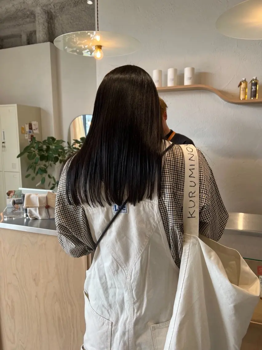 ロング ヘアカラー 谷口 舞のヘアスタイル
