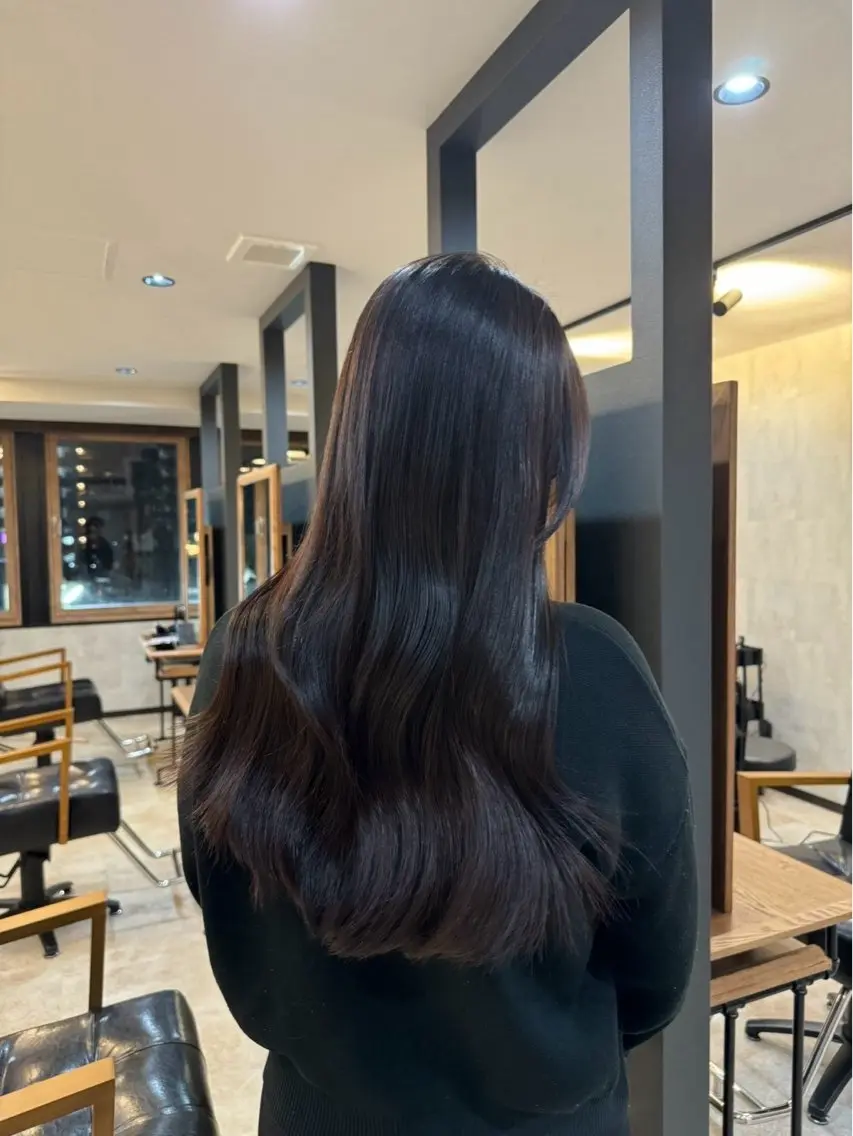 ロング カラー カット ヘアカラー トリートメント SoL【橋本】 ソルのヘアスタイル