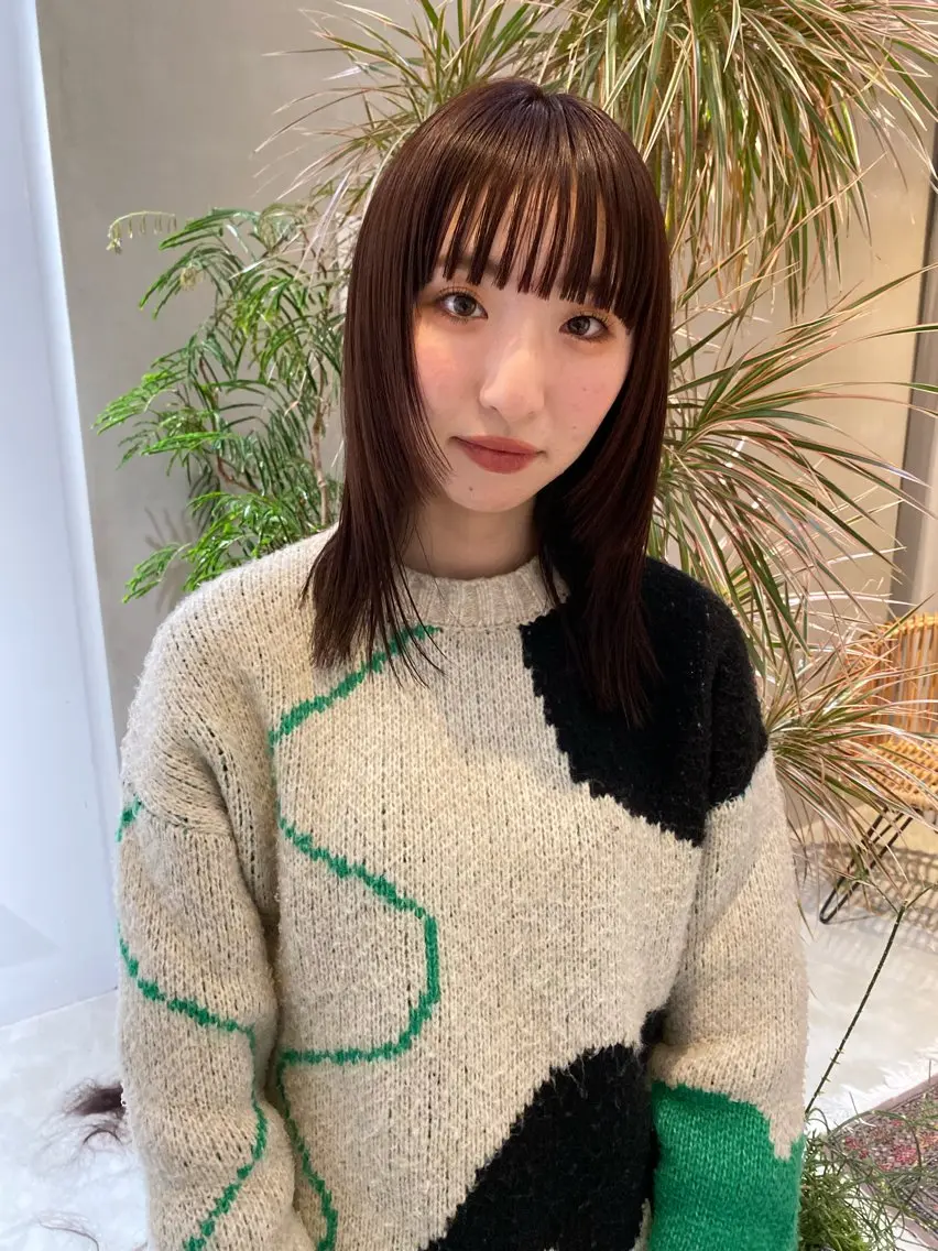 ミディアム uta ウタのヘアスタイル