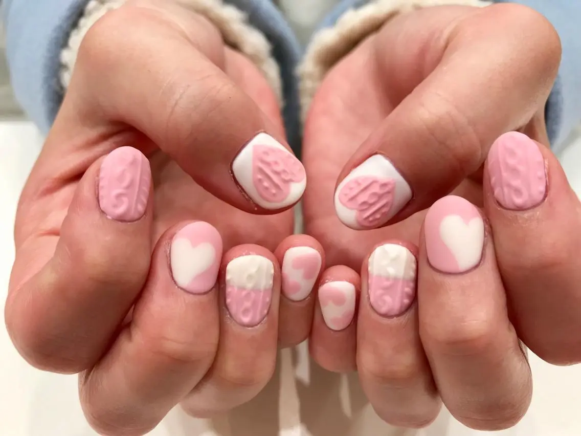 ネイル ハート Ash関内ネイリスト 荒木のネイルデザイン