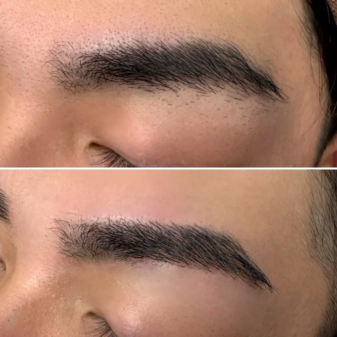 メンズ アイブロウ ワックス脱毛 眉カット ✨️眉毛、派手髪、 ハイトーンShinの眉毛・アイブロウイメージ