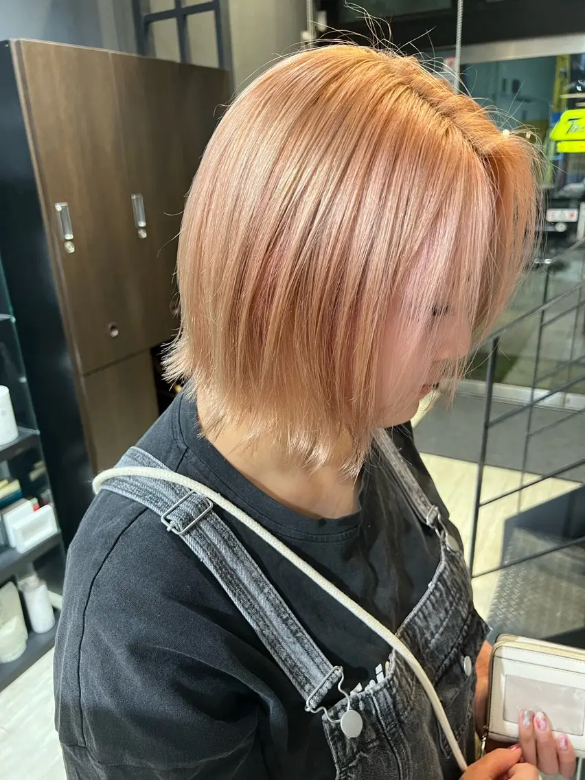 カラー ayumi / 郡山/暖色カラーのヘアスタイル