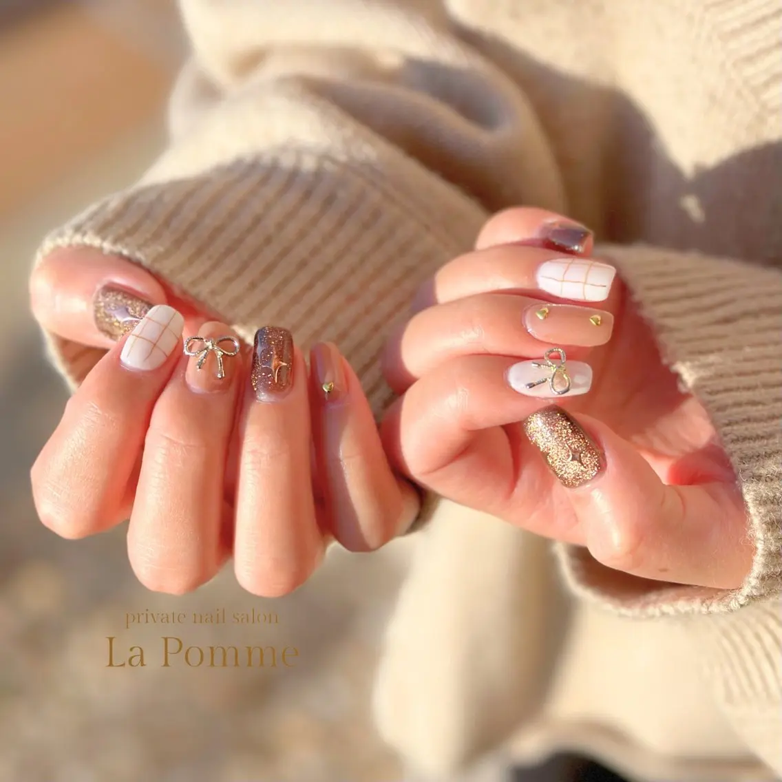 ネイル nail salon La Pommeのネイルデザイン