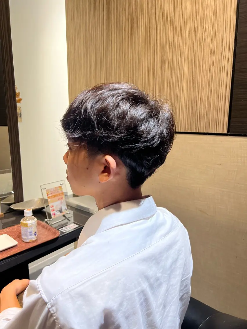 パーマ メンズ カット パーマ 半個室/髪質改善/ 🫧苅屋菜奈子のヘアスタイル