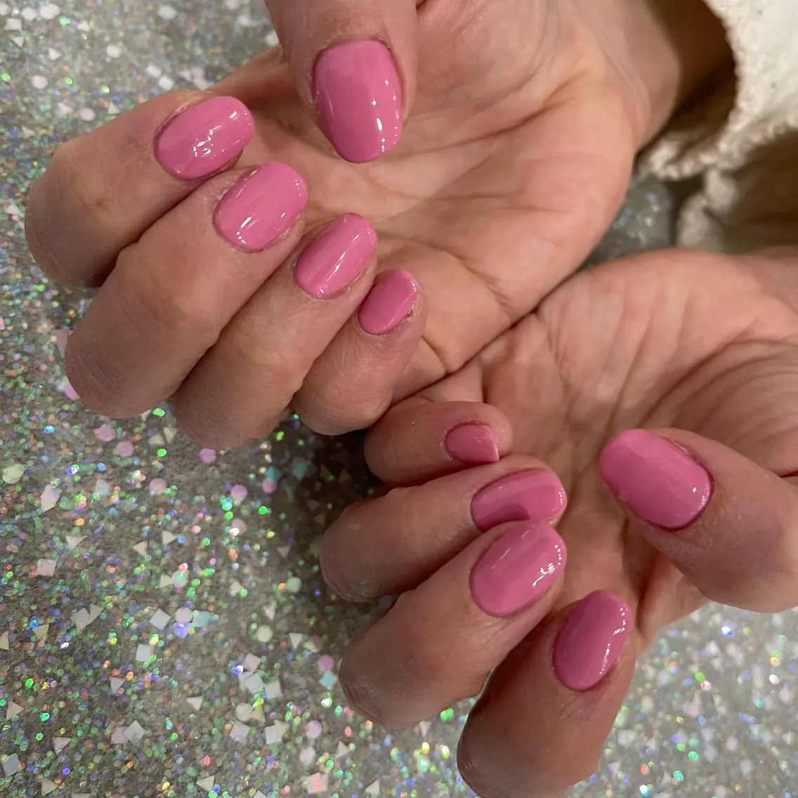 ネイル ワンカラーネイル Wish Nail 恒川のネイルデザイン