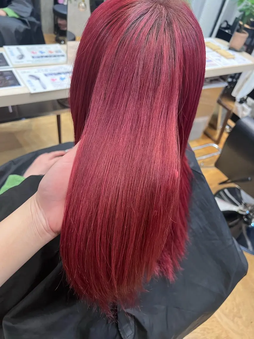 🥀ケアブリーチカラーの写真