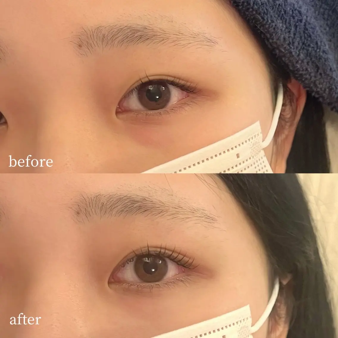 マツエク・マツパ 一重×まつ毛パーマ トレンド似合わせ眉 /NATSUKI🍃の眉毛・アイブロウイメージ