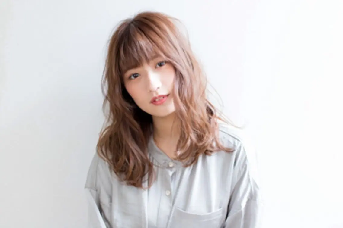 セミロング セミロングパーマ 仙台駅前徒歩5分🎀 23時まで予約可🌸のヘアスタイル