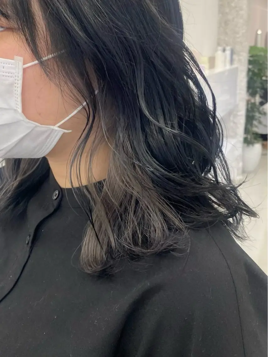 ミディアム カラー ベージュカラー ヘアカラー トリートメント NIKO/名古屋/ 髪質改善/艶髪のヘアスタイル