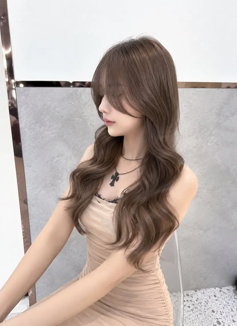 ロング 🤍ワンホンヘア ayaha🤍のヘアスタイル