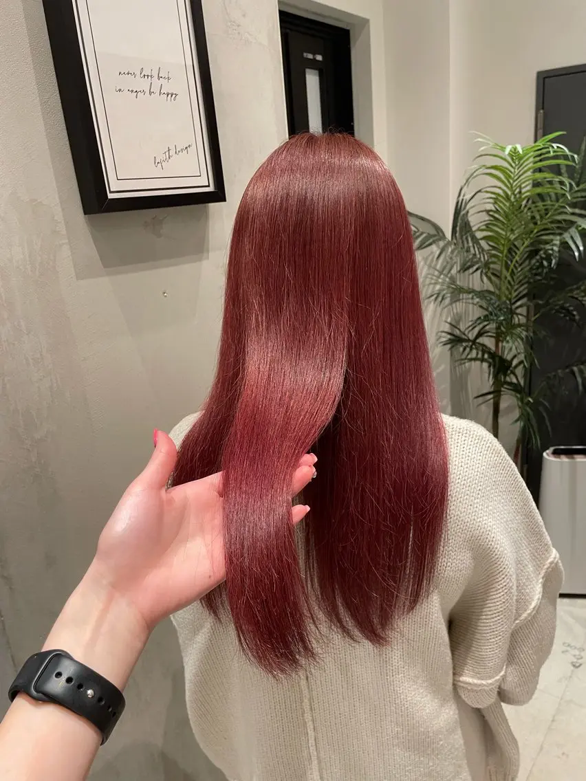 💌 ꒰ 新規限定お得クーポン ꒱💌カット+艶カラー+2stepトリートメント🧴💞の写真