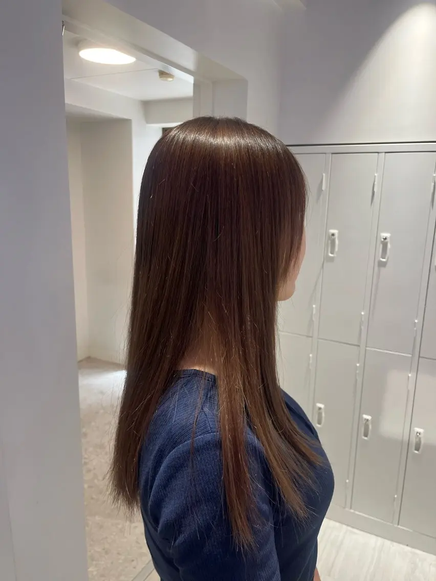 ロング カラー ヘアカラー トリートメント akira iconのヘアスタイル