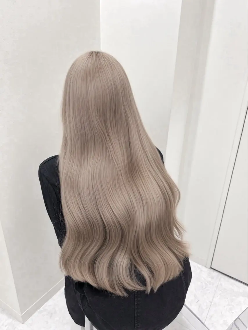 カラー ハイトーン／レイヤー ryotaのヘアスタイル