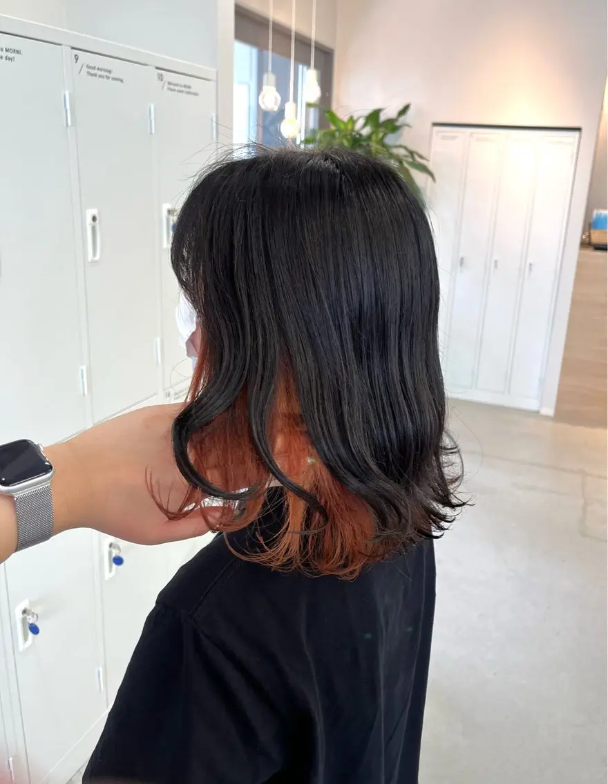ミディアム カラー 神原 茉依🩰🪩のヘアスタイル