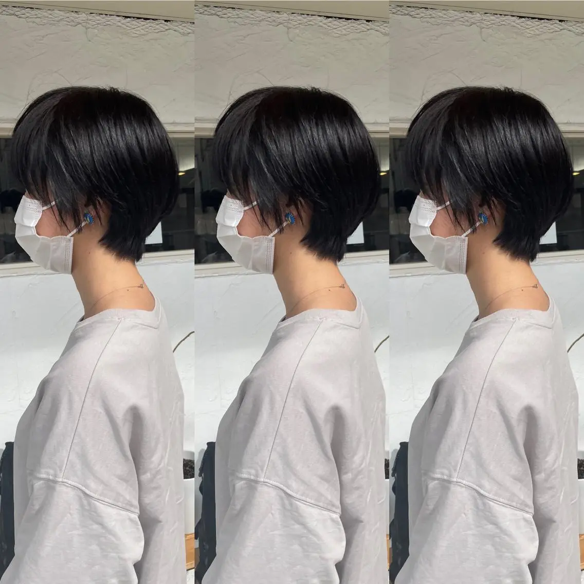 ショート カラー ショートヘア 正分 真美のヘアスタイル