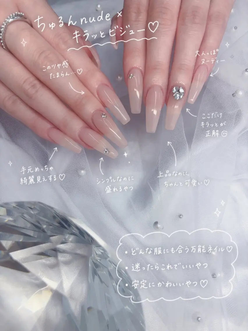 ネイル オーロラネイル ドット フットネイル 氷ネイル・うるうるネイル キラキラネイル ハンドネイル Lance nailのネイルデザイン
