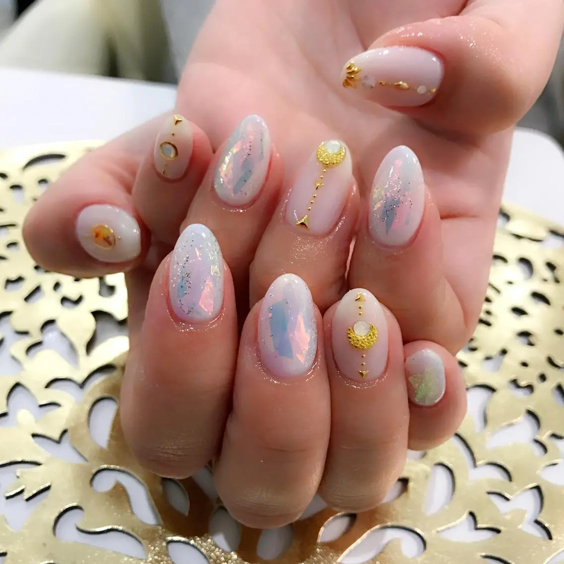 ネイル ハンドネイル nail salon A'n bijouのネイルデザイン
