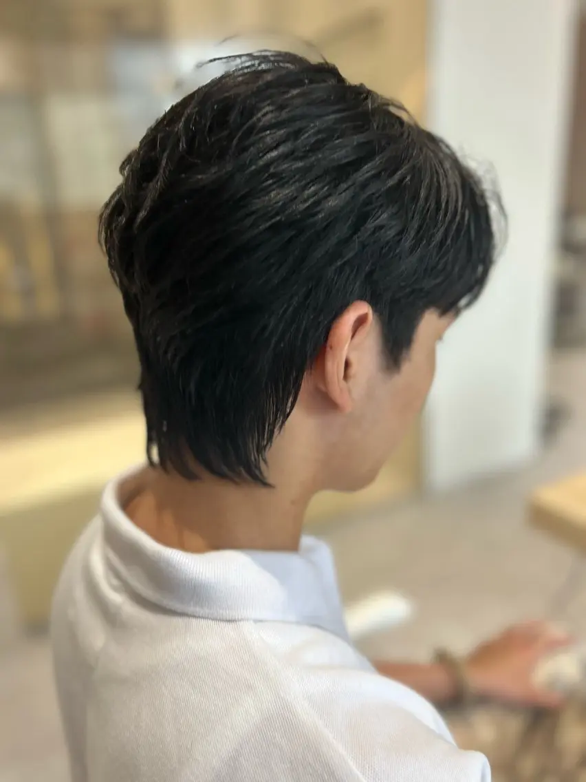 【🇰🇷ミニモ限定価格🇰🇷】メンズカット♠️+スタイリング込み🦅 (韓国風/アイロン、スタイリングレクチャー)の写真