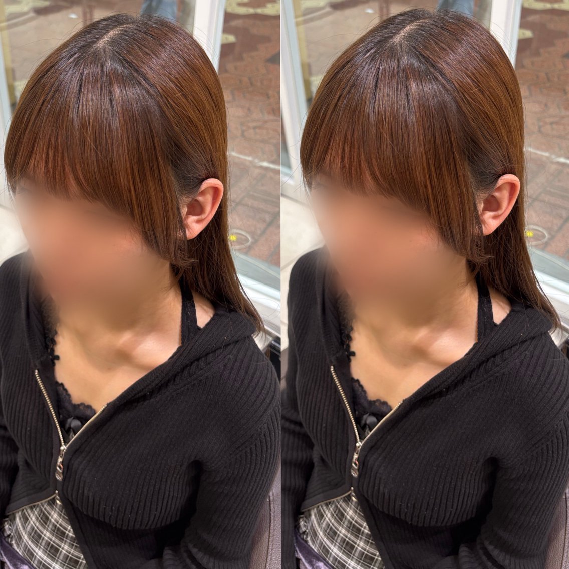 ロング ☁🫧レイヤー推し /沖春奈🪽🫧のヘアスタイル